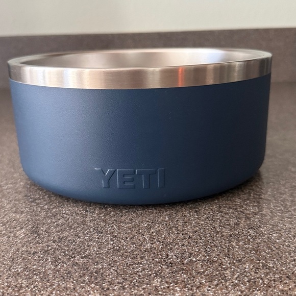 YETI Boomer 8 Cups Navy Blue Pet Bowl Stainless Steel - Picture 10 of 10
